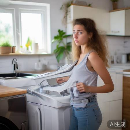 洗衣机盖板扣安装教程分享