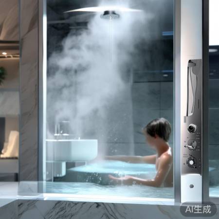 热水器：洗澡按摩两不误