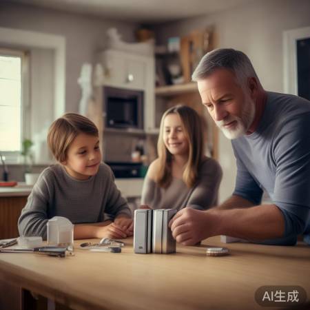 “家中防盗门电池换新攻略”
