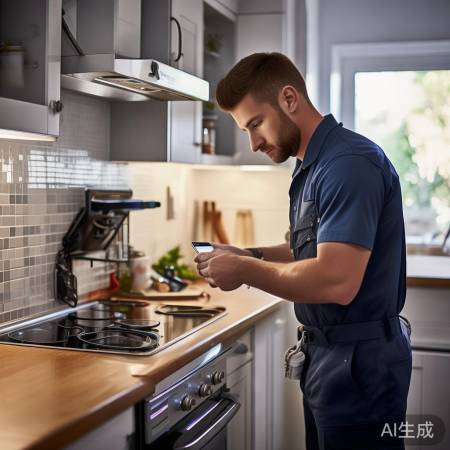 燃气灶维修APP，快捷找师傅。