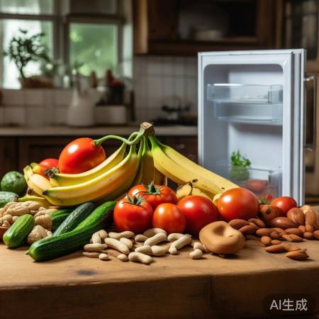 冰箱慎放香蕉黄瓜花生