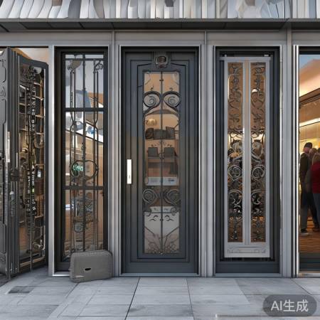 防盗门款式多，选最适合家。