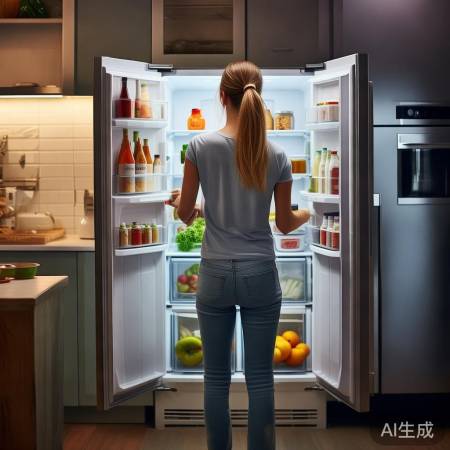 冰箱定期清，防食物中毒。