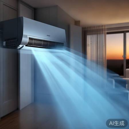 美的3匹变频空调，静音舒适，清