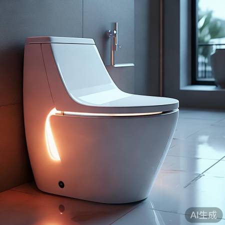 智能马桶多功能，生活更便捷。