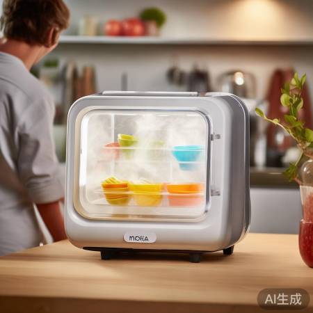 “美的消毒柜，儿童餐具安全消毒