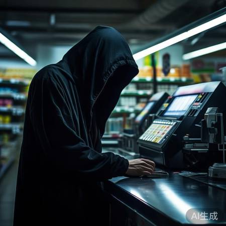 盗窃案特点：夜盗收银，手法熟练