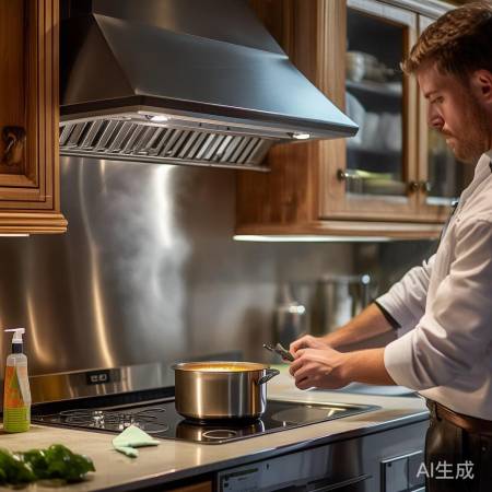 油烟机噪音解决：正确安装、定期