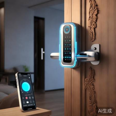 德鲁克指纹锁，多重开锁，远程操