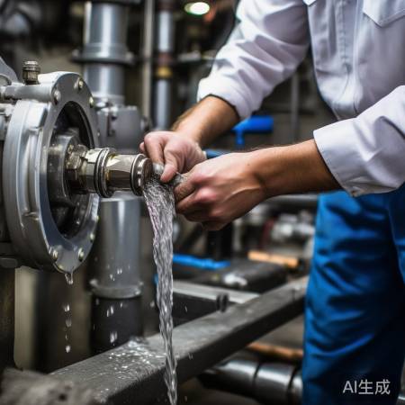 清洗进水阀，杂物清除，水流顺畅