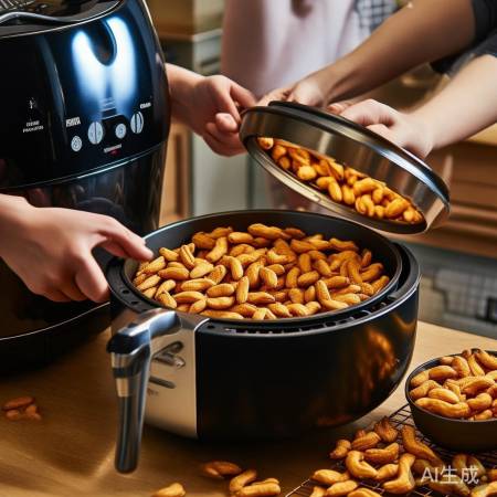 炸花生,10分钟香脆出锅