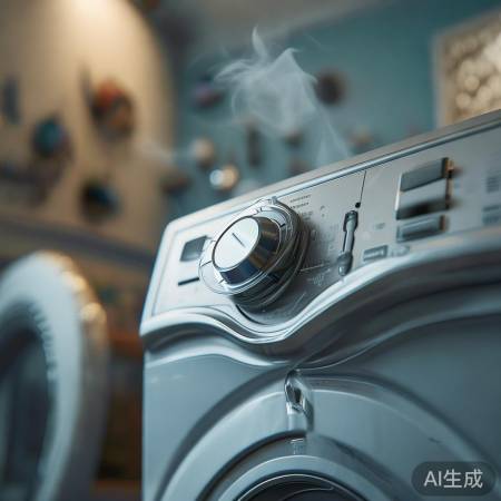 洗衣机水位技巧：旋钮选择，中位