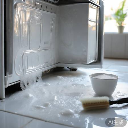 内腔清洁：湿布擦拭，热水洗洁精