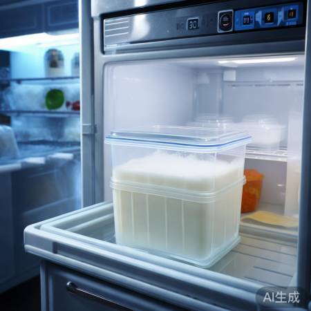 科学储冻牛奶：选对冷冻室，密封