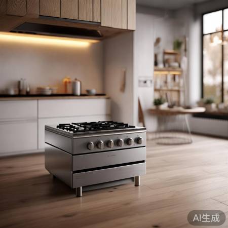北欧风燃气灶，简约美观实用