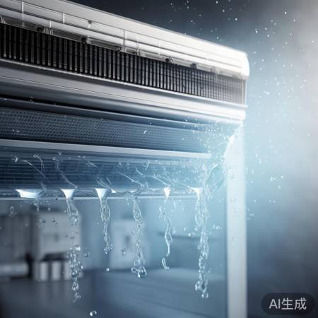 空调制热出水：蒸发器冷凝与压缩