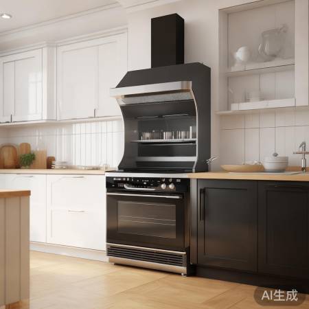 多功能集成灶,空间小巧实用