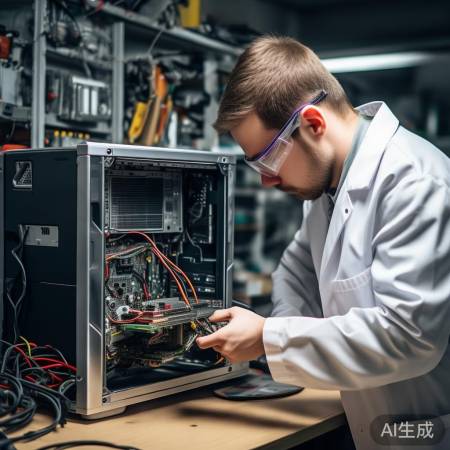 拆电脑板：小心移除面板，勿断连