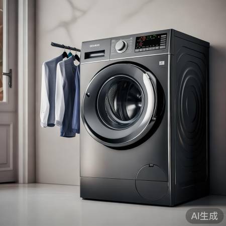 西门子洗衣机，简约强效，智能晾