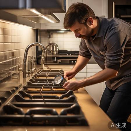 燃气灶换前，管道安全先检查