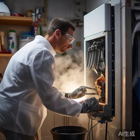 壁挂炉定期洗，防积碳更省心。