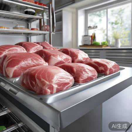 肉类保鲜，冰箱冷冻层好伙伴。