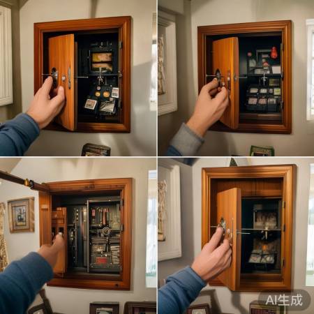 罗盘保险柜解锁小技巧，轻松开锁