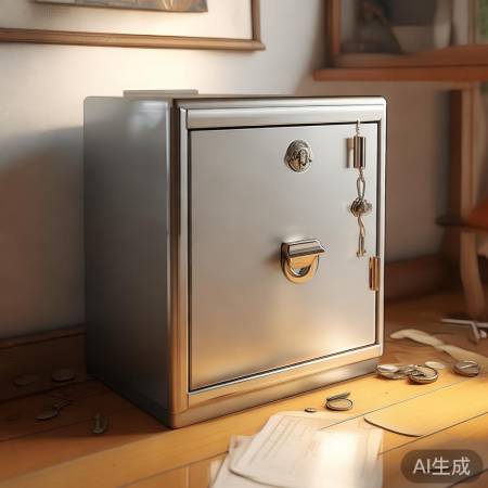 简易锁柜，便捷存小件。