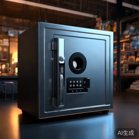 指纹保险柜双解锁，密码需牢记。