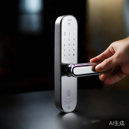 简洁大方指纹锁，一键轻松锁开。