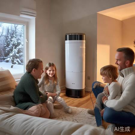 家庭空气能热水器:经济环保好帮