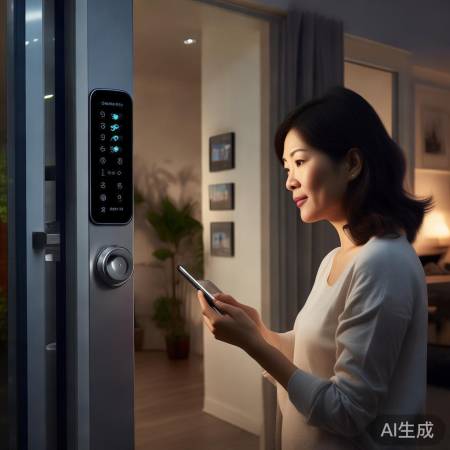 智能锁安全使用，防范未然。