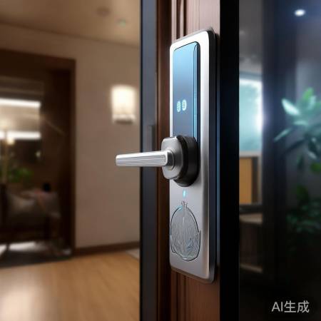 梅花指纹锁,安全便捷生活必备