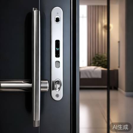 节能防盗门，指纹锁安全无忧