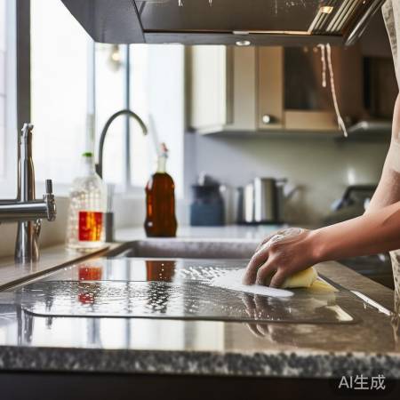 清洁排油烟机，三步到位，安心使