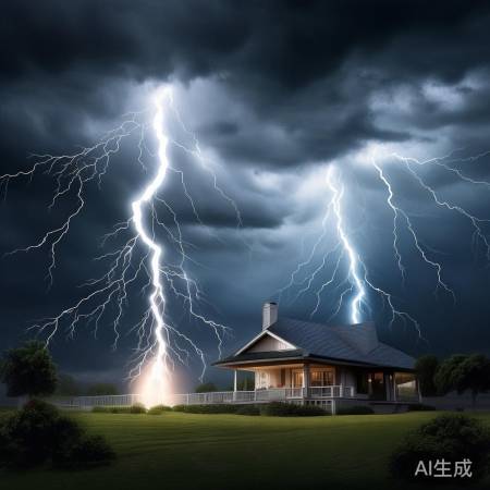 雷雨天除空调，保安全。