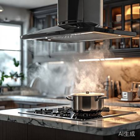 兴邦油烟机9308评测,厨房无