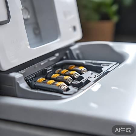 更换电池,型号一致,正负极对准