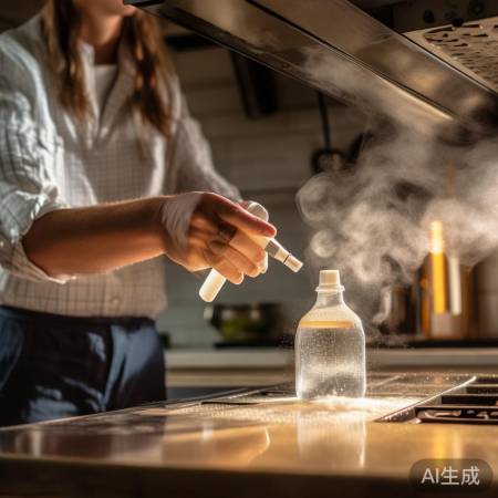 油烟机清洗：白醋热水助清洁