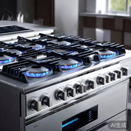 高端燃气灶：材质优良，安全舒适