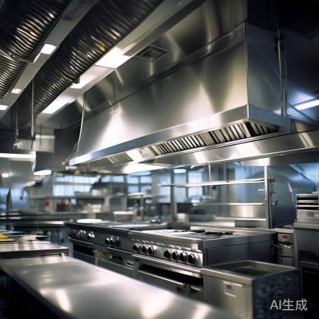 商用油烟机产线，价高质优，餐厅