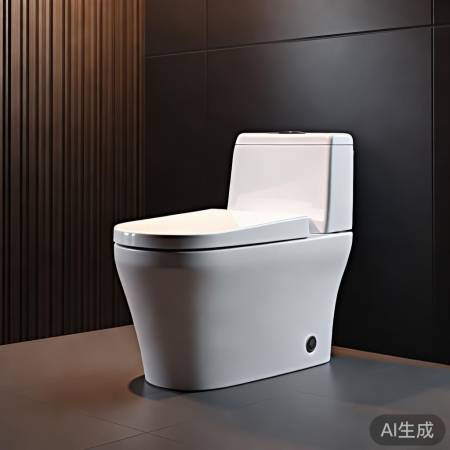 超薄高级，艺术品般智能马桶