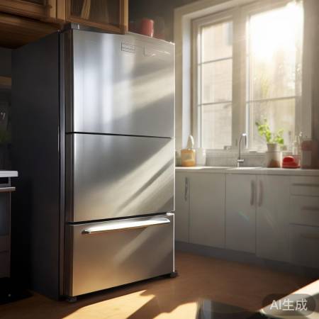冰箱勿放窗边风口，防凝水损耗电