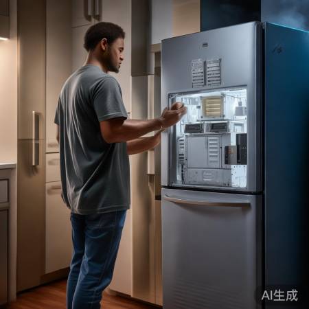 关电源，查冷凝蒸发器