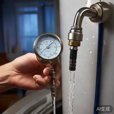 水压测量：用压力表检测，01-