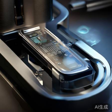 智能锁内部RFID模块，卡片接