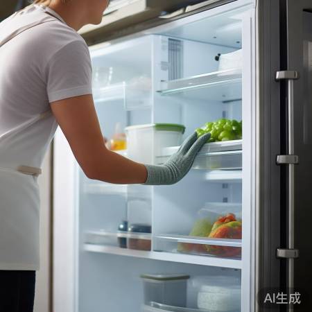 清洁冷冻室,安全又健康。