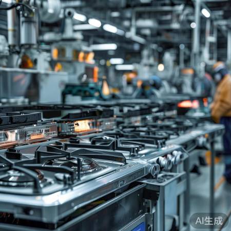 燃气灶生产揭秘,神秘黑盒子诞生