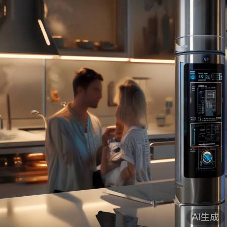 智能家居油烟机，智能检测清洗，