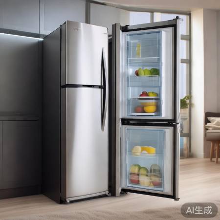 “三口之家，大容量冰箱，灵活分